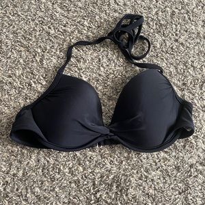 Black bikini top